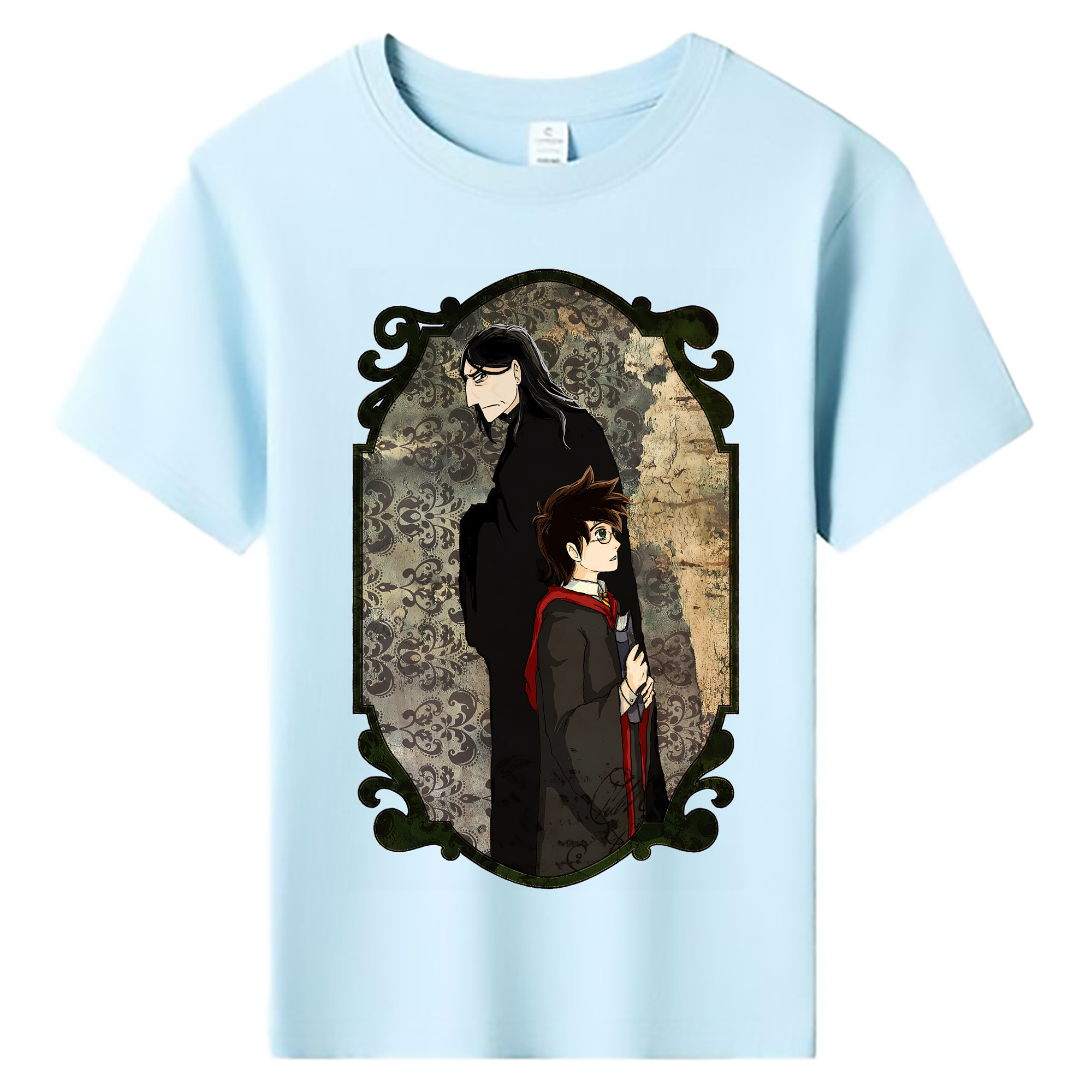 （画像用） Harry Potter ハリー・ポッターシリーズ 綿100％キッズTシャツ（フロントプリント）